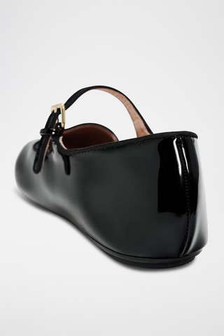 Babies envernizados - Preto