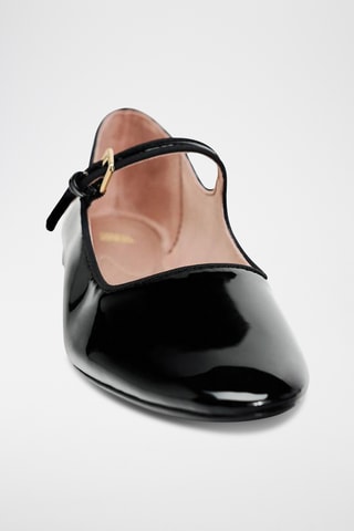 Babies envernizados - Preto