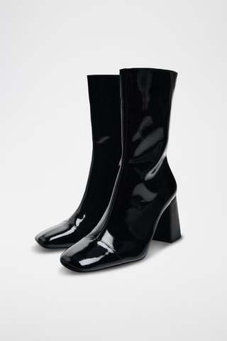 Bottines vernies - Noir