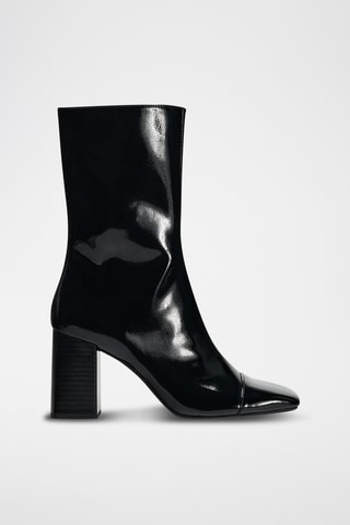 Bottines vernies - Noir