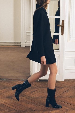 Bottines vernies - Noir