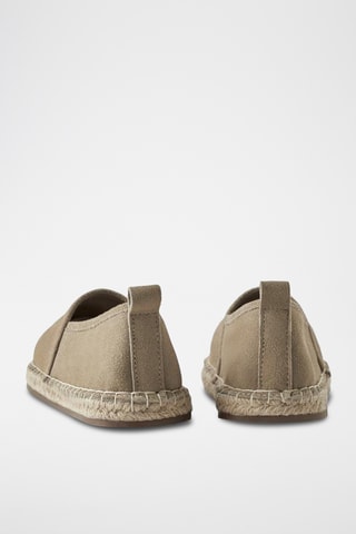 Alpargatas em nobuck - Cinzento