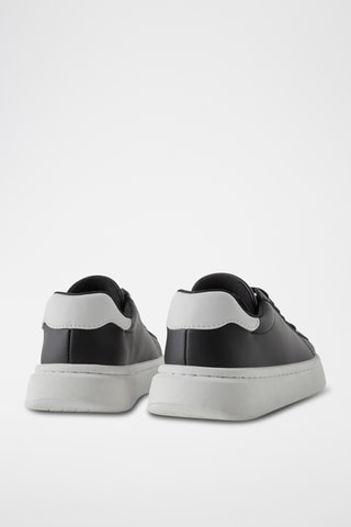 Sapatilhas com plataforma- Preto