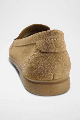 Mocassins em nobuck - Toupeira