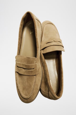 Mocassins em nobuck - Toupeira