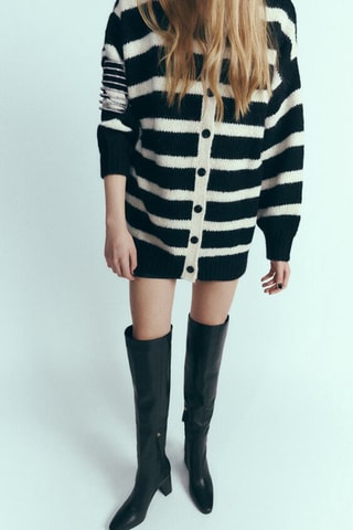 Cuissardes en cuir - Noir