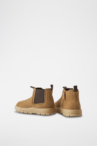 Botins em nobuck- Camel