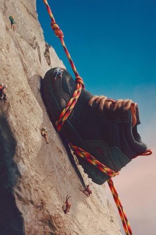 Boots em couro- Azul-marinho