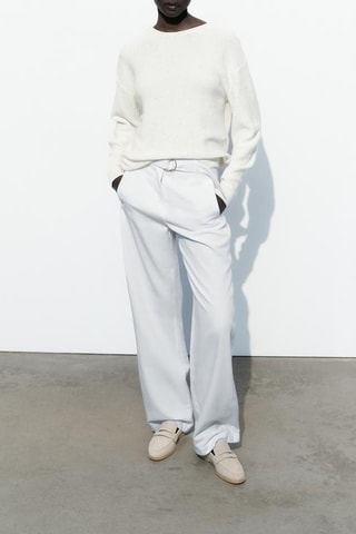 Mocassins em nobuck - Cru