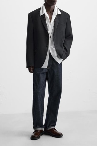 Derbies em couro - Bordô