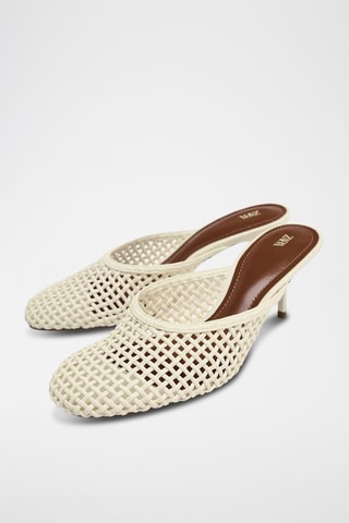 Mules de salto - Branco