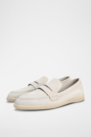 Mocassins em nobuck - Cru