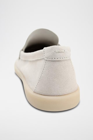 Mocassins em nobuck - Cru