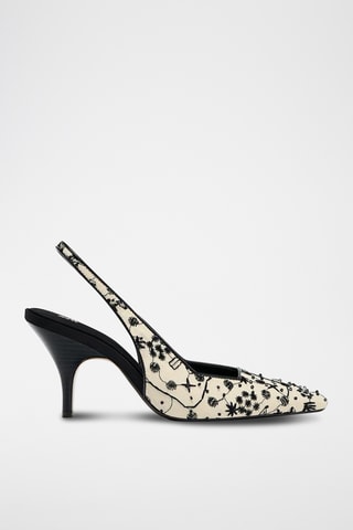 Sapatos de salto- Cru