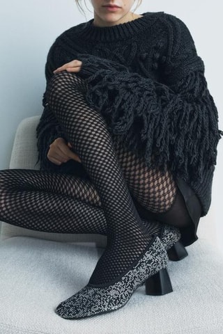 Sapatos de salto - Prateado