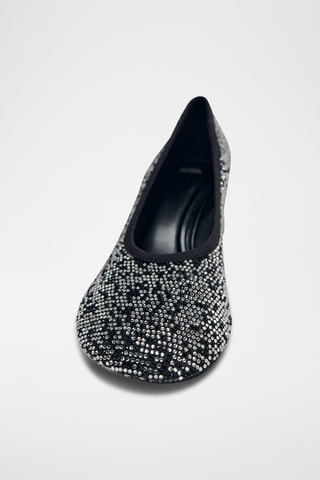 Sapatos de salto - Prateado