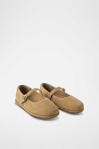 Babies de nobuck - Castanho-