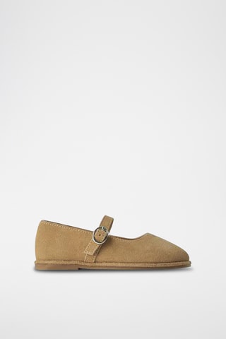 Babies de nobuck - Castanho-