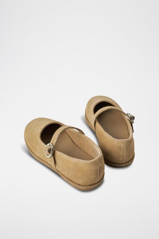 Babies de nobuck - Castanho-