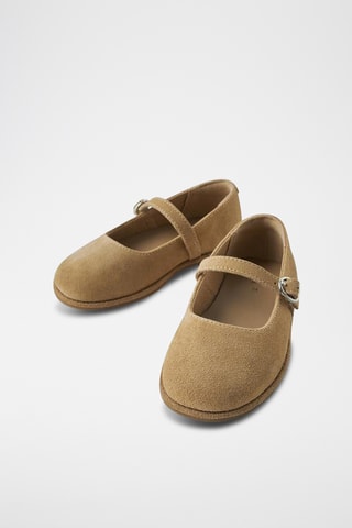 Babies de nobuck - Castanho-