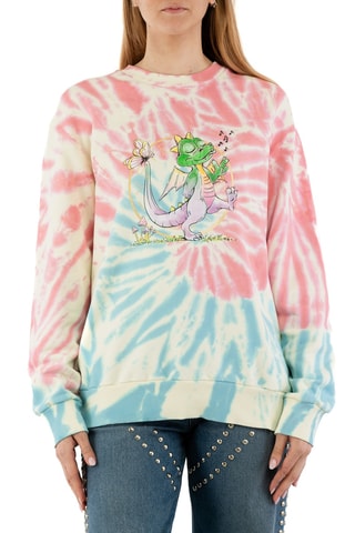 Sweater - Wit, blauw en roze