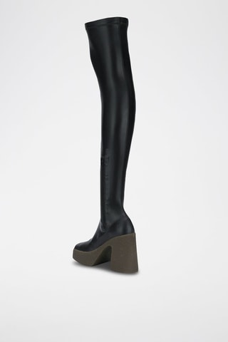 Lieslaarzen - Zwart en bruin