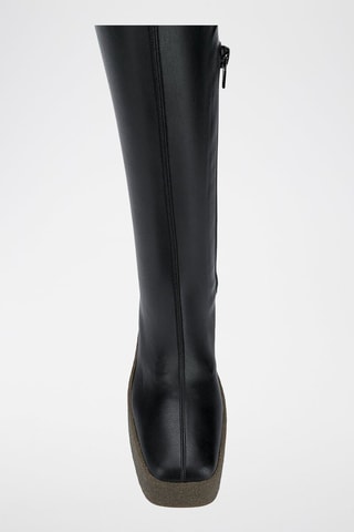 Lieslaarzen - Zwart en bruin