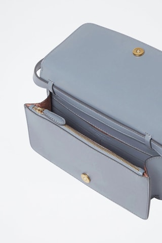 Schoudertas - Blauw en grijs