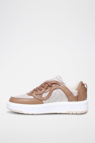 Sneakers - Wit en bruin