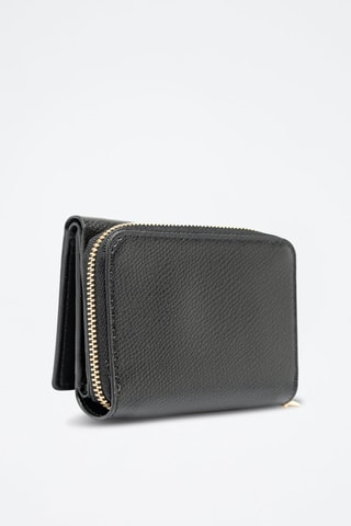 Portefeuille - Zwart, blauw, roze en goudkleurig