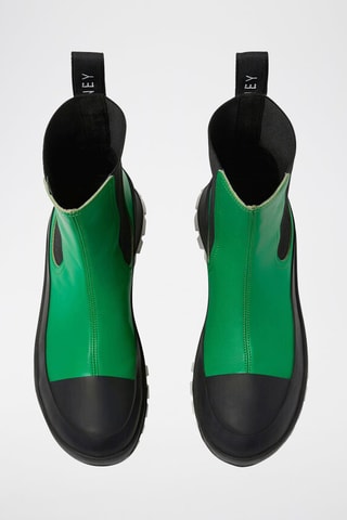 Boots - Zwart, groen en bruin