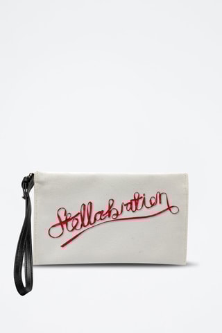 Clutch - Wit, zwart en rood