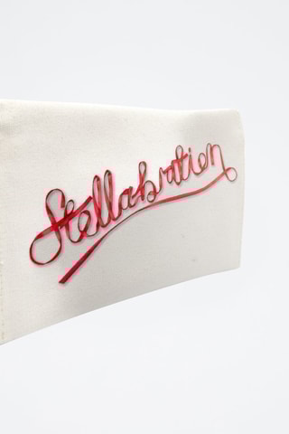 Clutch - Wit, zwart en rood