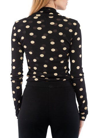 Top - Zwart en beige