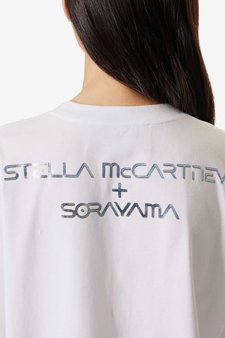 T-shirt - Wit en grijs