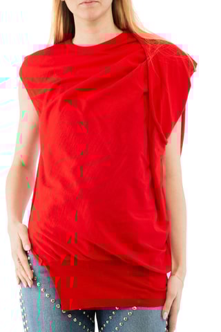 Wollen Top - Rood