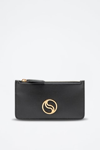 Pasjeshouder - Zwart en goudkleurig