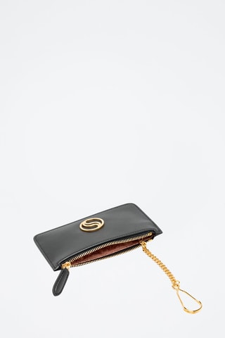 Pasjeshouder - Zwart en goudkleurig