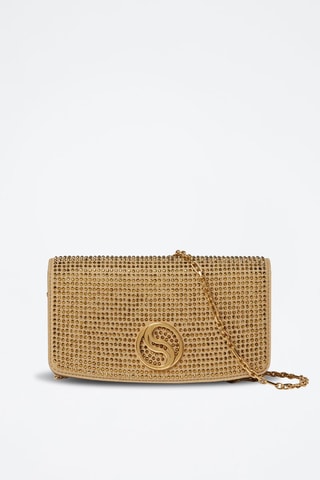 Portefeuille - Beige en goudkleurig