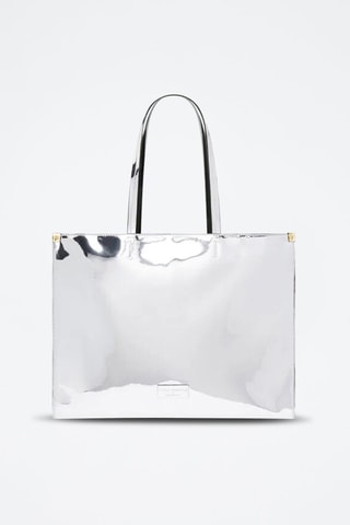 Totebag - Zwart en zilverkleurig