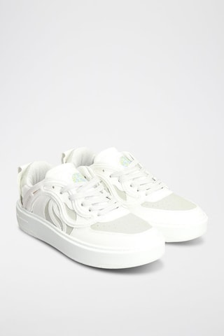 Sneakers - Wit en grijs