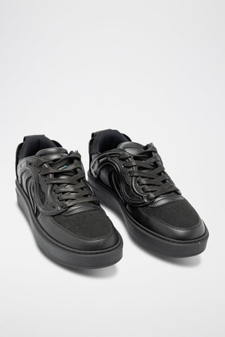 Platform Sneakers - Zwart