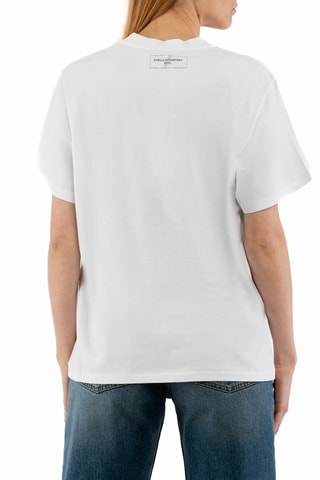 T-shirt - Wit en multicolor