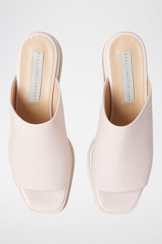 Platform Sandalen - Wit, beige en roze