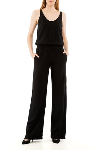Mouwloze Jumpsuit - Zwart
