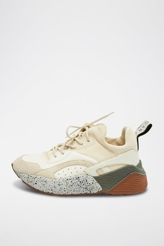 Platform Sneakers - Beige