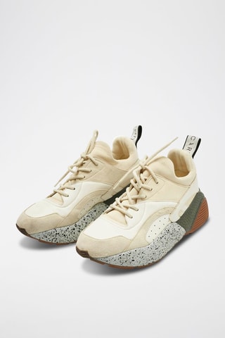 Platform Sneakers - Beige