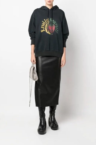 Sweater met Capuchon - Zwart