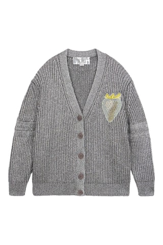 Vest - Beige, geel en grijs