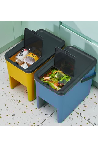 3 papeleras apilables para reciclaje Bergen - 60 l